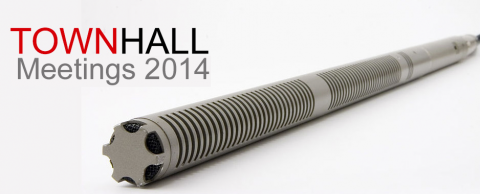 Town Hall Meetings 2014 - picture of microphone
